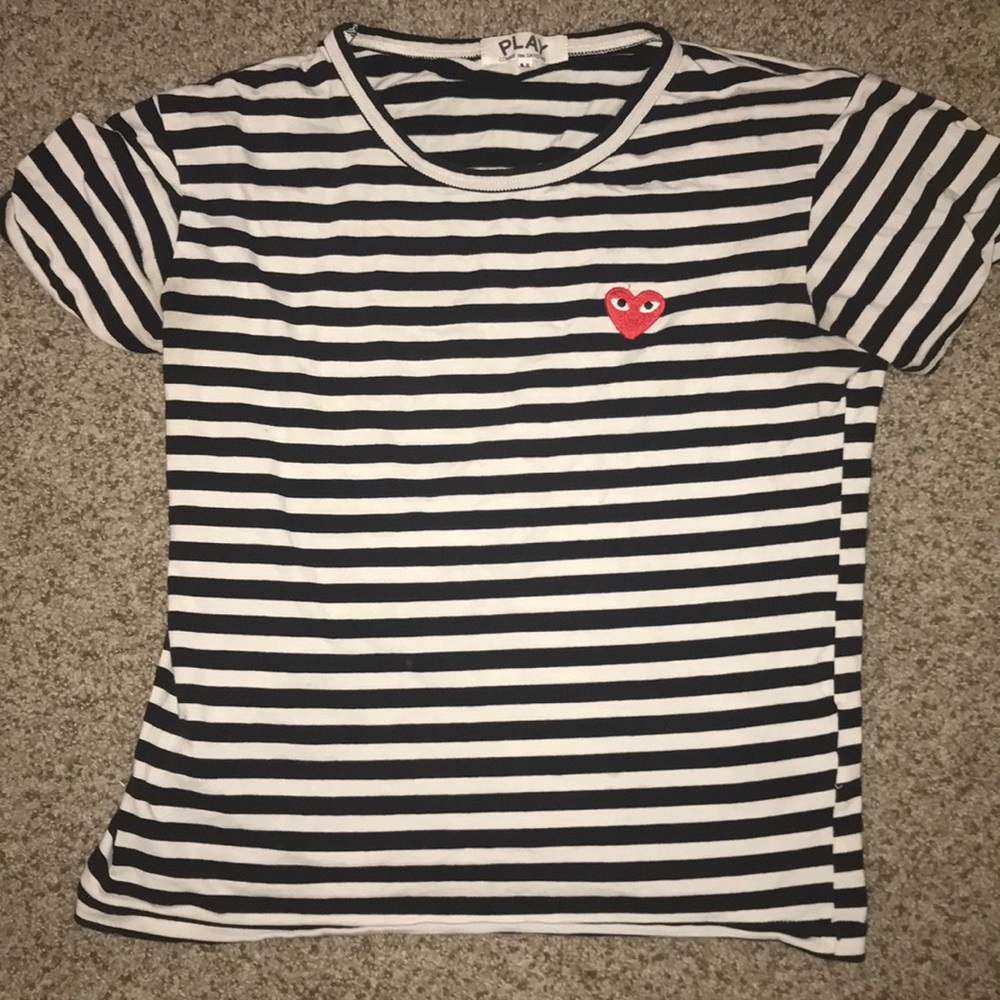 Striped Comme Des Garçons shirt
